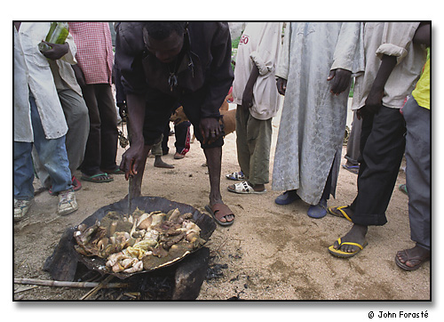 Meat Market, Cameroon, Africa